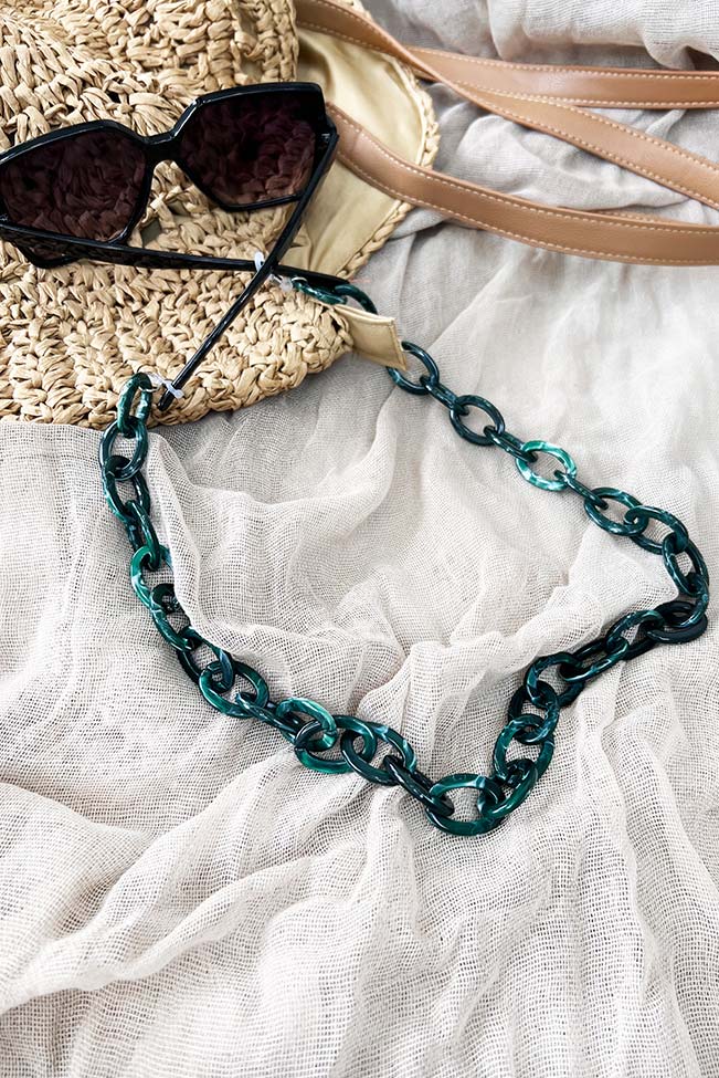 πράσινη αλυσίδα γυαλιών - 100114629