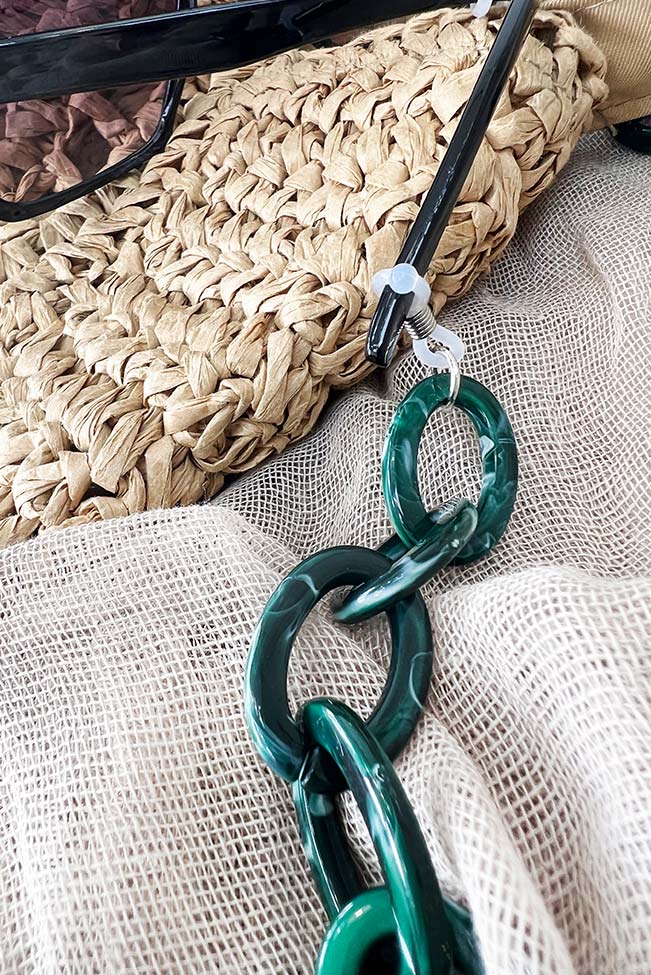 πράσινη αλυσίδα γυαλιών - 100114629