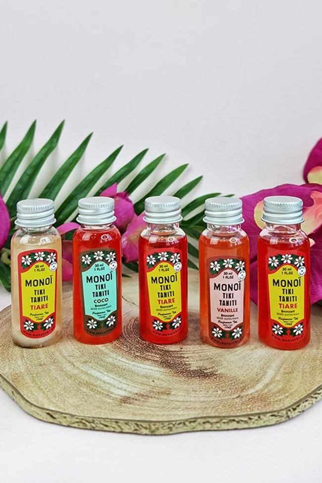 Monoi Tiki σετ 5 Bronzants SPF3 30mL - 100151005