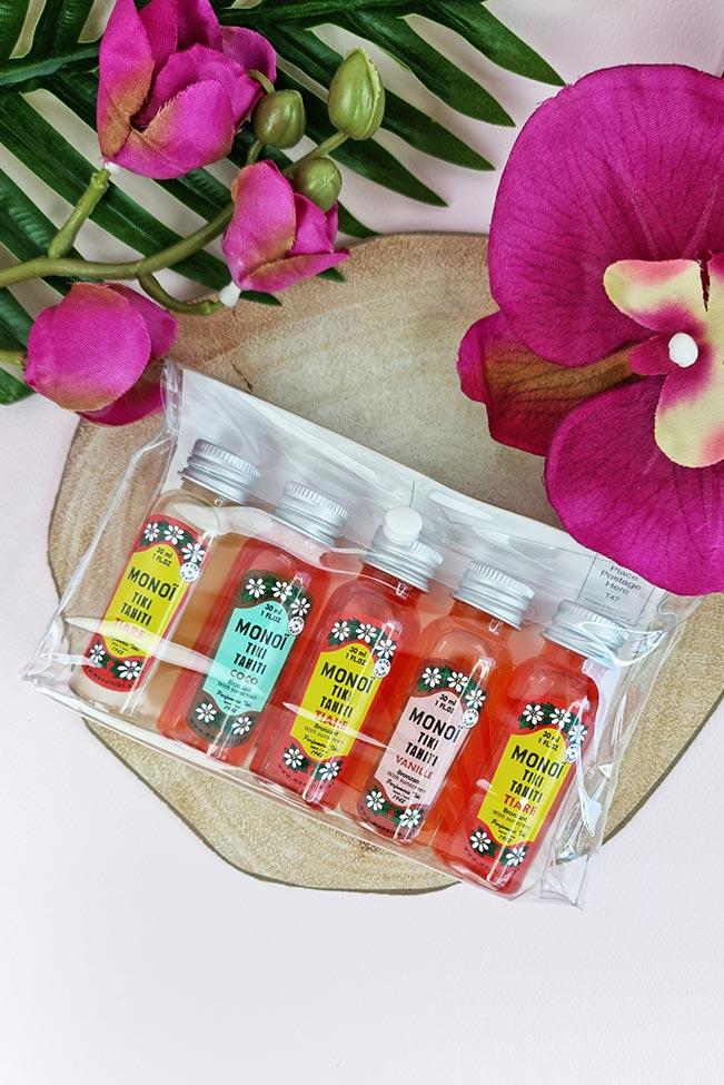 Σετ 5 λάδια μαυρίσματος travel size SPF3 30mL - 100151005