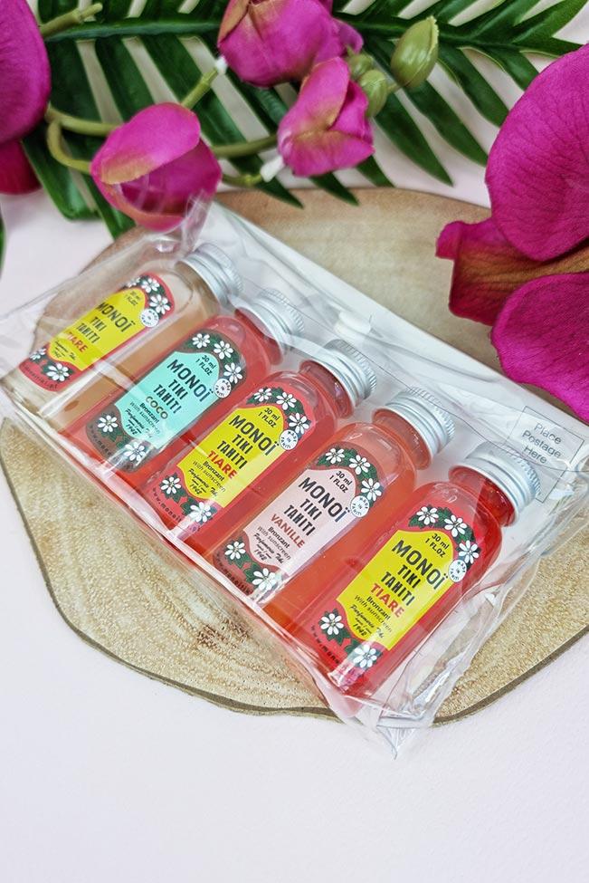 Σετ 5 λάδια μαυρίσματος travel size SPF3 30mL - 100151005