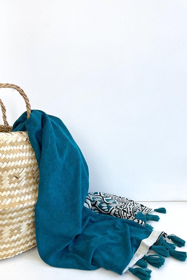 Πετσετα διπλης οψης πετρολ - 100115039