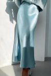 Maxi satin skirt in light blue-100116430-8-lapop-1